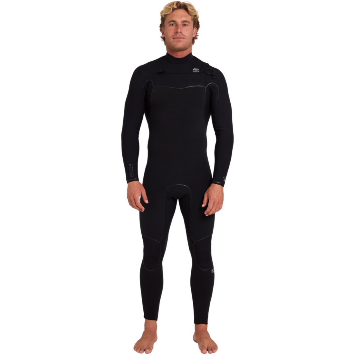2026 Billabong Mens Furnace Pro Series 4/3mm Chest Zip Wetsuit ABYW100297 - Black